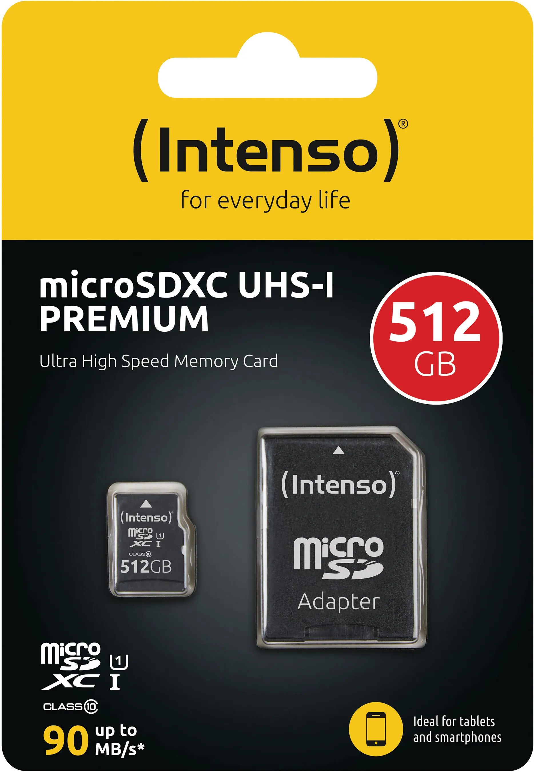 Memorijska kartica Micro Secure Digital 512GB INTENSO Premium Class 10 U1