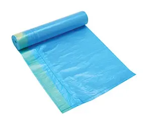 Vreća za smeće  50L 53x64cm 15/1 LDPE s vezicom plava