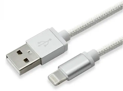 Kabel Lightning USB SBOX punjač, data - iPad, iPhone5/6/7 - 1.5m Silver