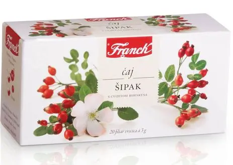 Čaj FRANCK Šipak omot 60g 20/1