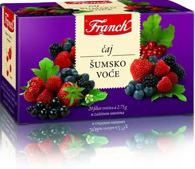 Čaj FRANCK Šumsko voće omot 55g 20/1