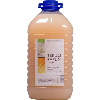 Sapun tekući 5l Fresh line med i mlijeko