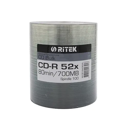 CD-R medij TRAXDATA 700MB 52x speed 100/1 bulk silver