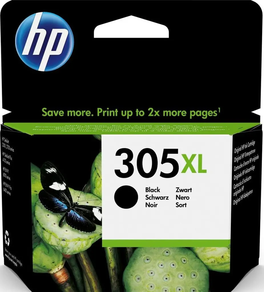 Tinta HP 3YM62AE Black No.305XL original