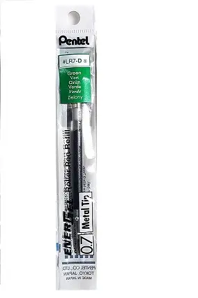 Uložak za roler 0,7mm Pentel Energel LR7 zeleni