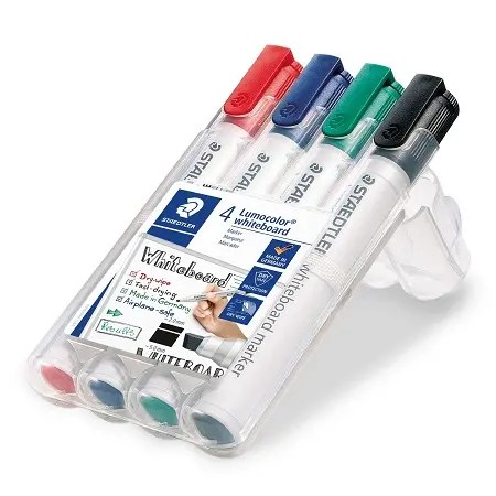 Marker za bijelu ploču 2-5mm Staedtler Lumocolor 351B WP4 - okrugli vrh 4/1