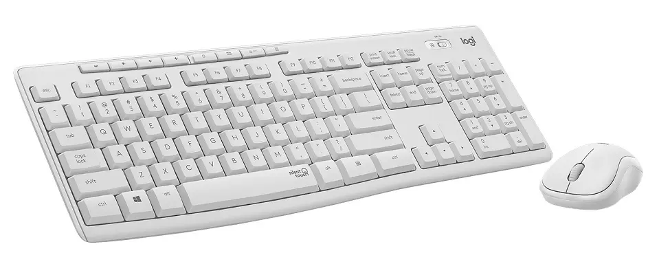 Tipkovnica LOGITECH MK295 Wireless Desktop (tipkovnica+miš) - bijela