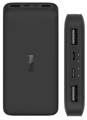 Power Bank 20000mAh XIAOMI Redmi 18W Fast Charger - Black