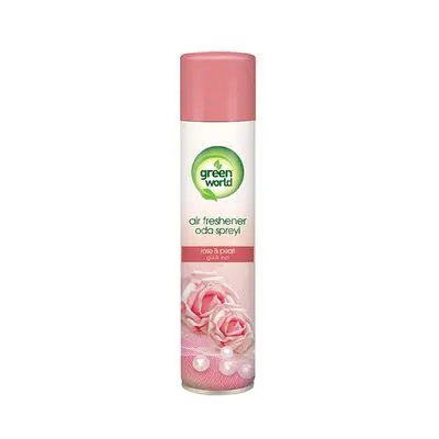 Osvježivač prostora u spreju Green World 400ml Rose and pearl