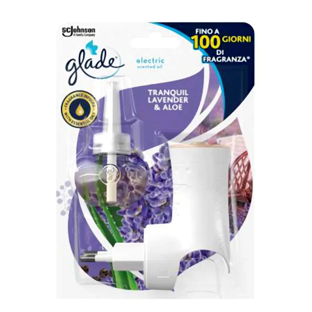 Osvježivač prostora električni Glade s refilom 20ml Lavanda