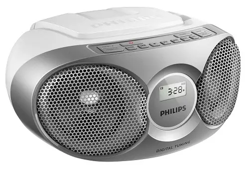 Radio prijemnik PHILIPS AZ215S/12 - CD player - Silver