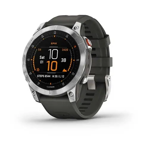 Smart watch GARMIN EPIX 2 Čelični s tamnosivim remenom - 010-02582-01