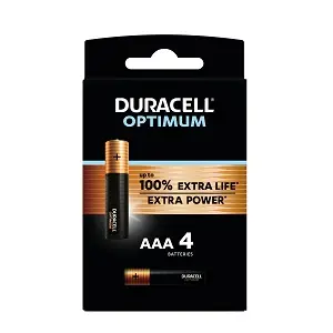 Baterija DURACELL OPTIMUM Extra Power AAA 4/1