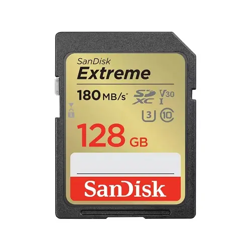 Memorijska kartica Secure Digital 128GB SANDISK Extreme SDXC V30 UHS-I U3