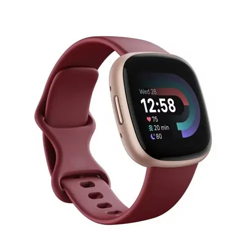 Smart watch FITBIT Versa 4 Beet/Copper Rose - FB523RGRD