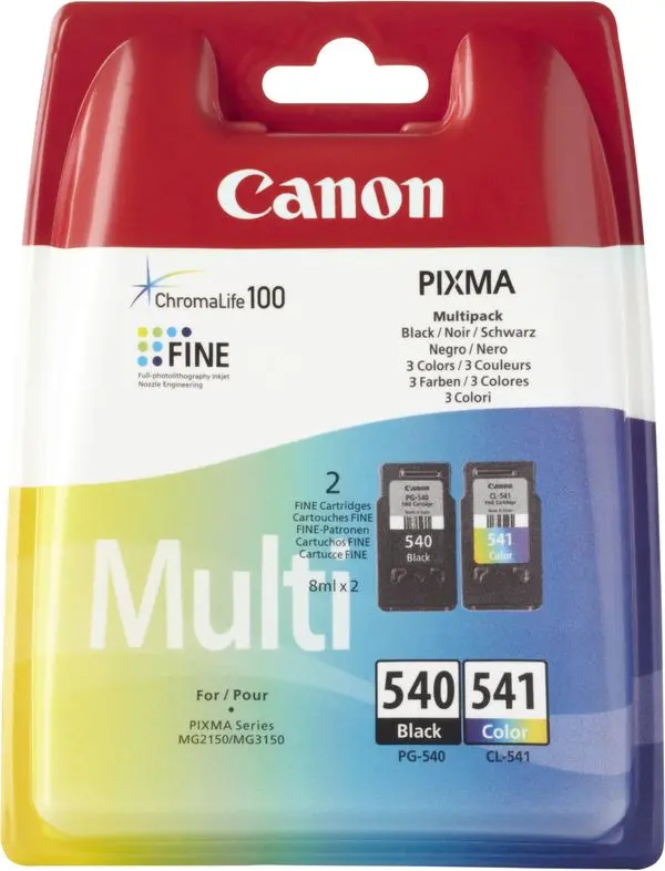 Tinta CANON PG-540 + CL-541 Multipack original