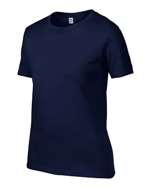 Majica T-shirt kratki rukav women Gildan navy 185gr XL