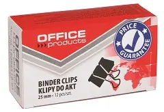 Kvačica za spise metalna 25mm Office product 12/1 crna