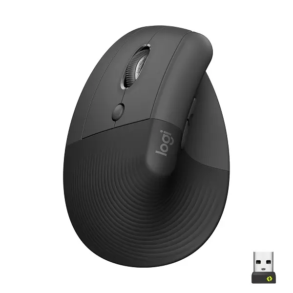 Miš LOGITECH Lift LEFT Bluetooth Vertical Ergonomic Graphite/Black