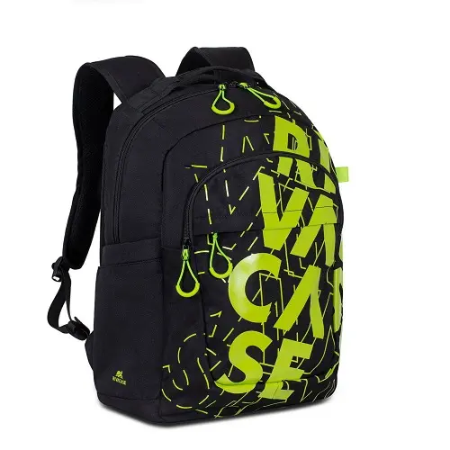 Torba RIVACASE ruksak za notebook 15.6" Heide 5430 black/lime Urban backpack