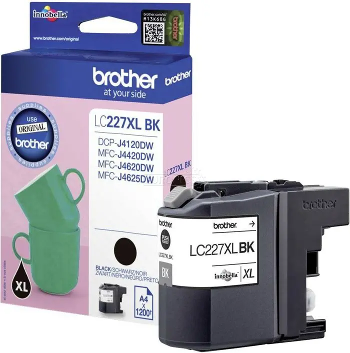 Tinta BROTHER LC-227XL Black original