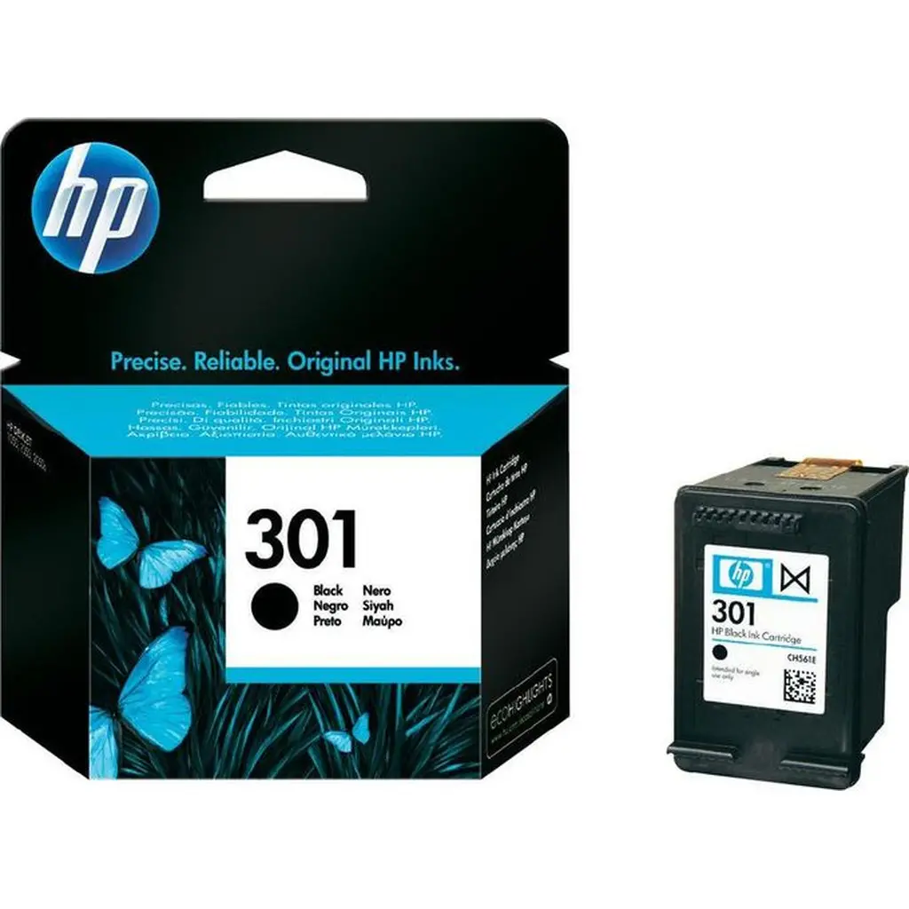 Tinta HP CH561EE Black No.301 original