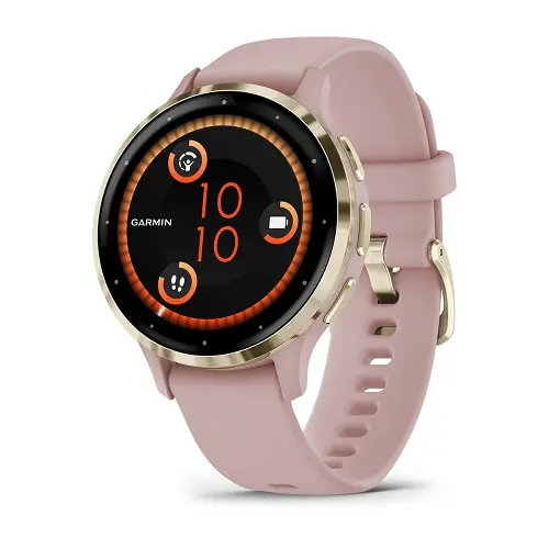 Smart watch GARMIN Venu 3S Dust Rose Soft Gold - 010-02785-03