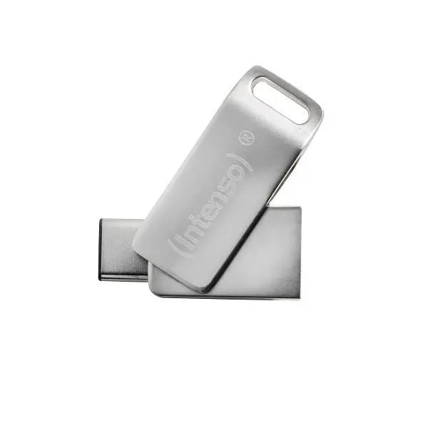 USB 3.2 Flash drive  64GB INTENSO cMobile line dual USB A i C - Silver