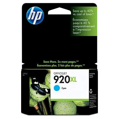 Tinta HP CD972AE Cyan No.920XL original