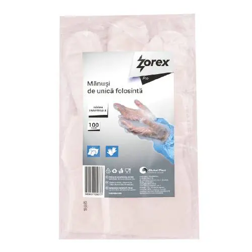 Rukavice HDPE 100/1 Zorex Pro