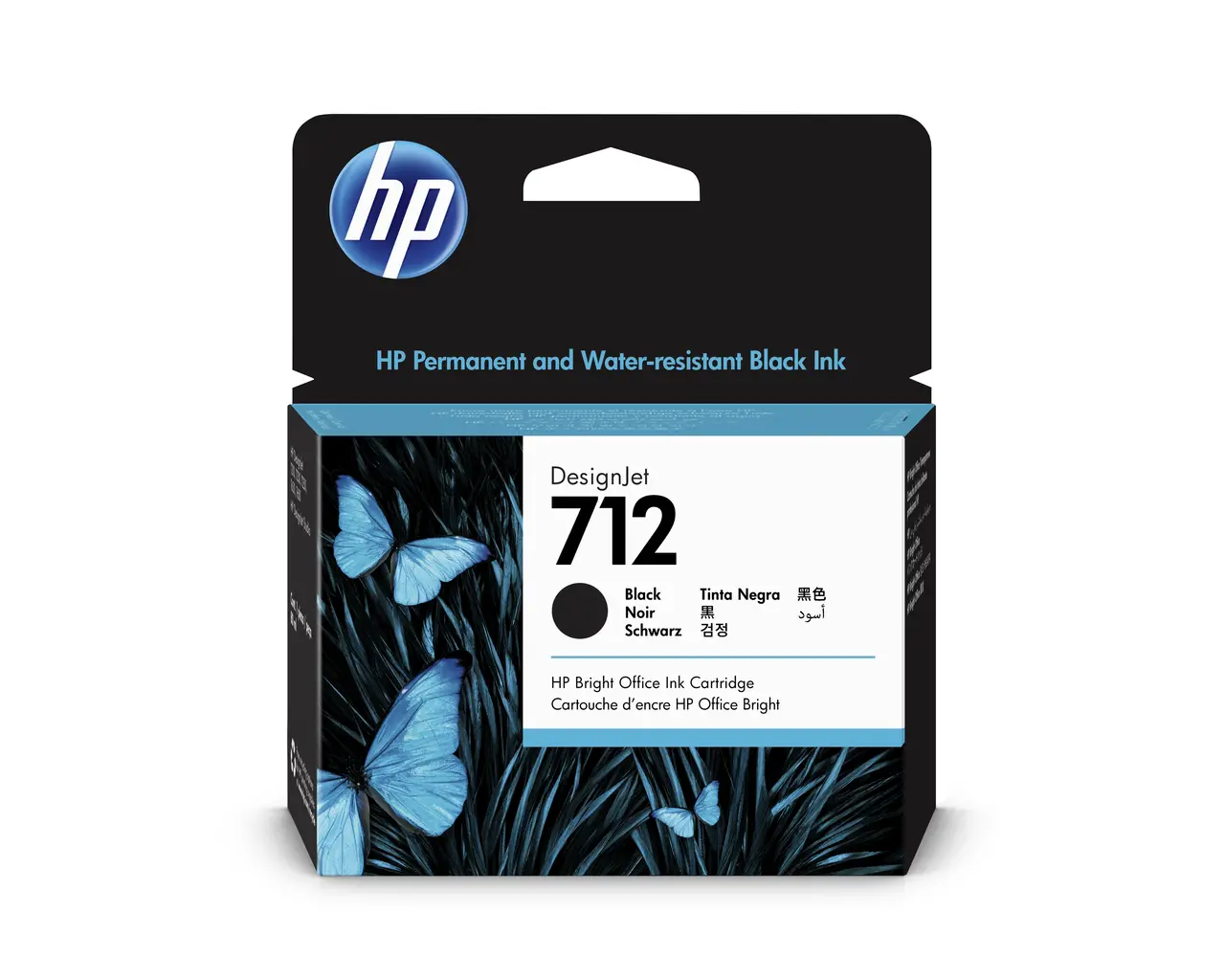 Tinta HP 3ED71A Black No.712 original