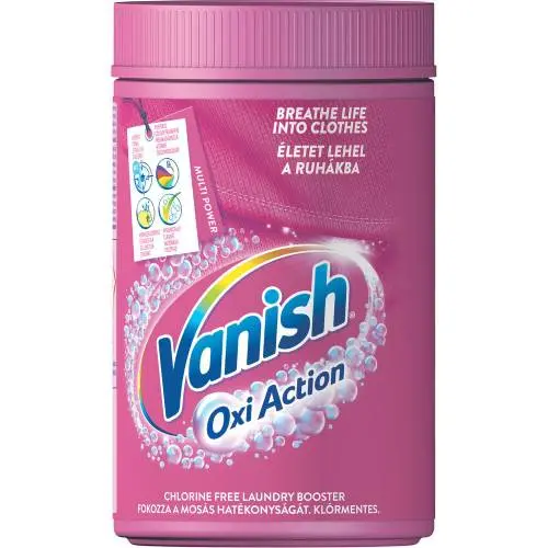 Sredstvo Vanish Oxi powder pink 625g