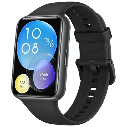 Smart watch HUAWEI Fit 2 Deep Tarnish, Midnight Black Silicone Strap (Yoda-B09S) - 55028894