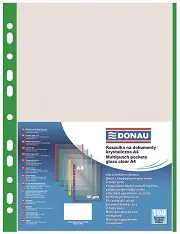 Fascikl uložni pvc A4 40mic Donau 100/1 rub zeleni