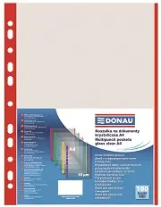 Fascikl uložni pvc A4 40mic Donau 100/1 rub crveni