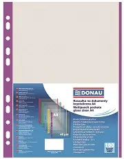 Fascikl uložni pvc A4 40mic Donau 100/1 rub ljubičasti