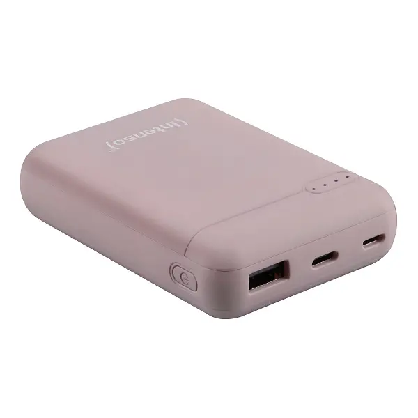 Power Bank 10000mAh INTENSO XS10000 - Micro USB + USB-C - Rose