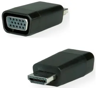 Adapter HDMI(M) na VGA(F)