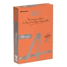 Papir fotokopirni color  A4  80gr Rey Adagio intensive narančasti 21 500/1