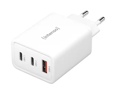 Adapter za napajanje INTENSO - kućni punjač 2xUSB Type-C+Type-A 65W