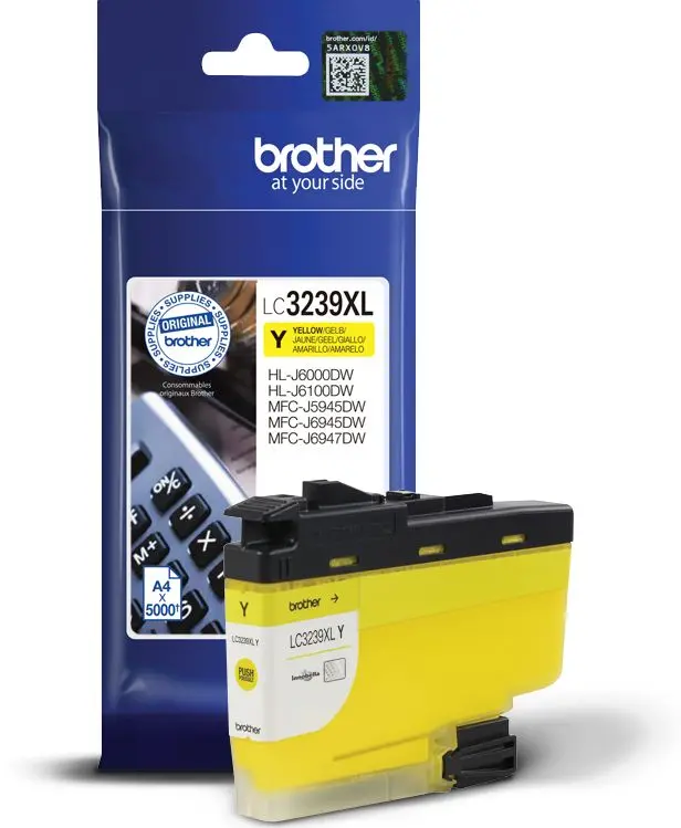 Tinta BROTHER LC-3239XL Yellow