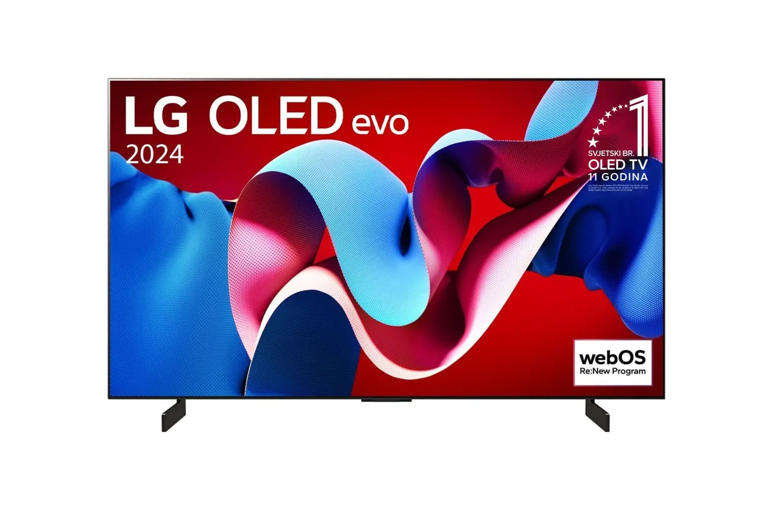 TV LG OLED42C41LA, OLED evo, 42", 106cm, UHD 4K, SMART