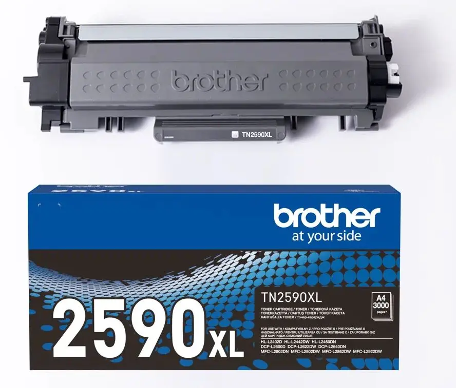 Toner BROTHER TN-2590 XL Black