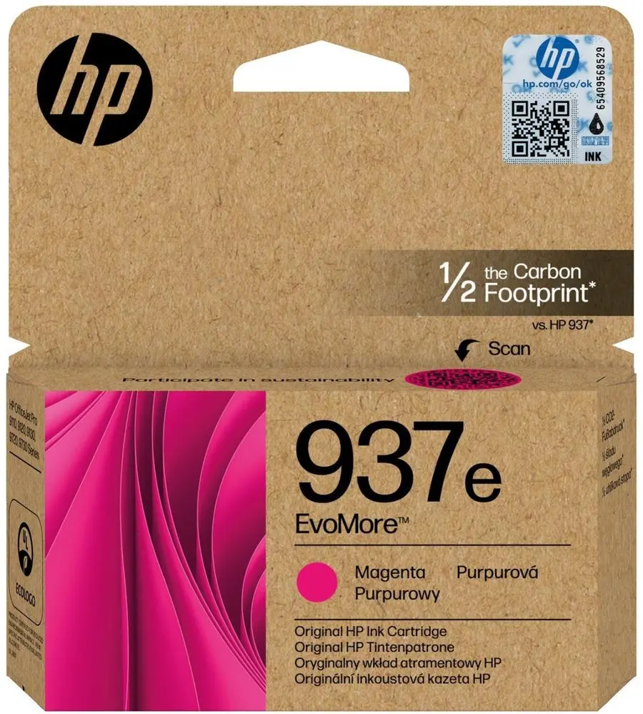 Tinta HP 4S6W7NE Magenta No.937e (MMG)