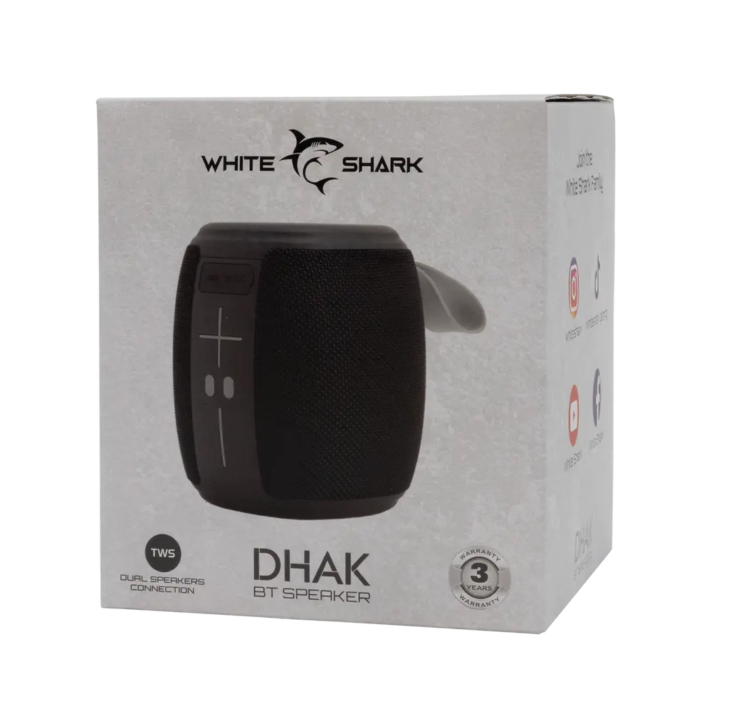 Zvučnik WHITE SHARK GBT-888 DHAK Bluetooth - crni