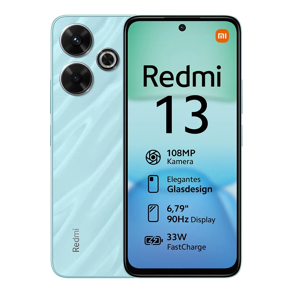 Mobitel XIAOMI Redmi 13 6GB 128GB DualSIM - Ocean Blue + GRATIS Xiaomi Buds 3 Star Wars Edition