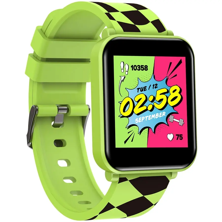 Smart watch CANYON Joyce KW-43 Kids 1.54" Dual BT Music, zeleni