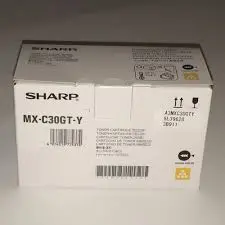 Toner SHARP MX-C30GTY Yellow