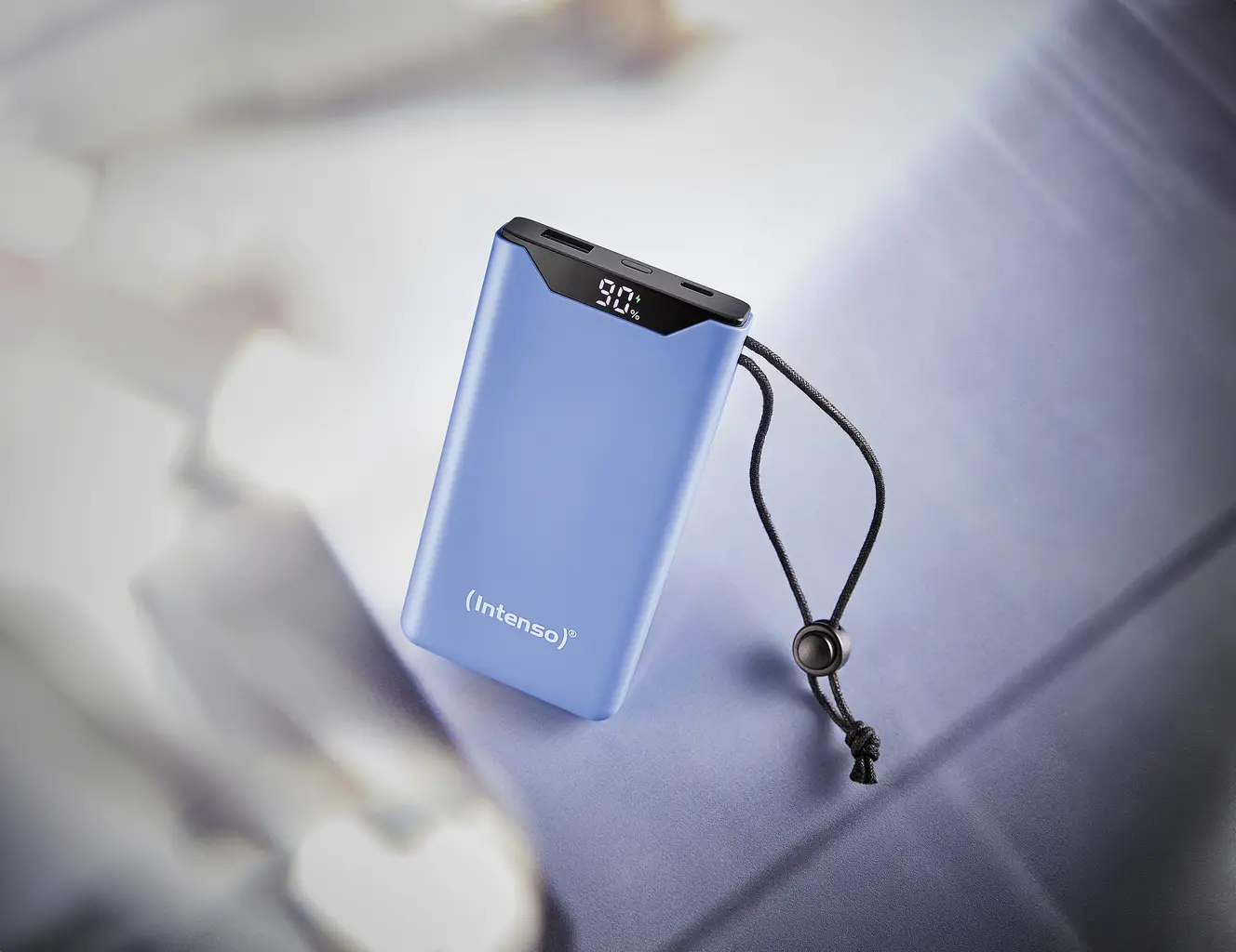 Power Bank 10000mAh INTENSO F10000 - USB - blue