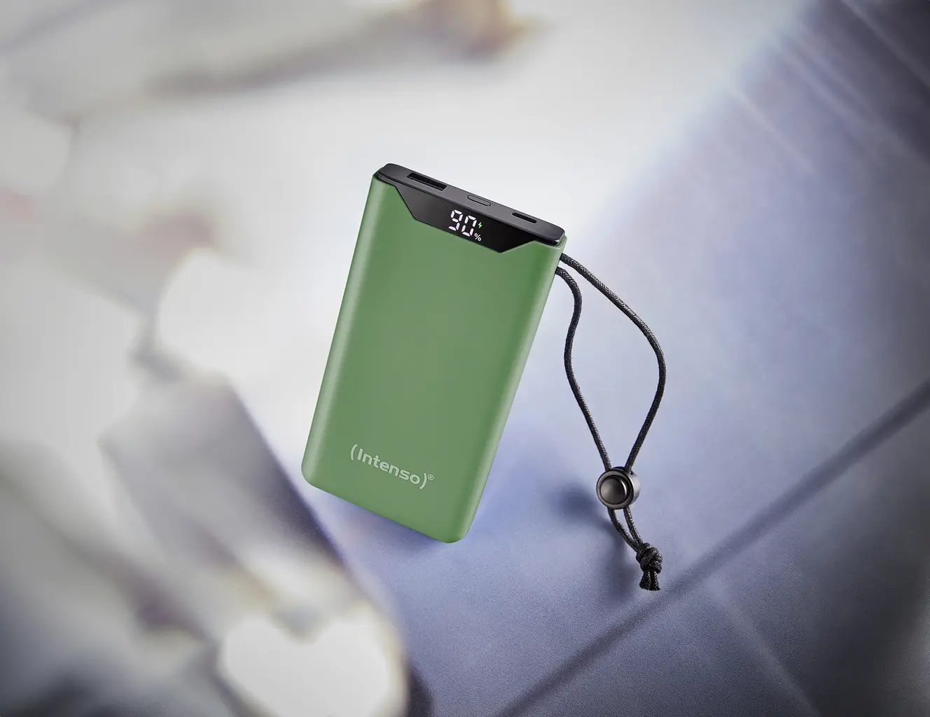 Power Bank 10000mAh INTENSO F10000 - USB - green